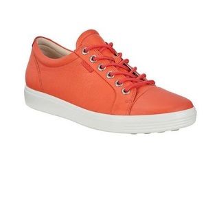 ECCO Soft 7 Casual Sneaker Size 40 (9-9.5) Orange